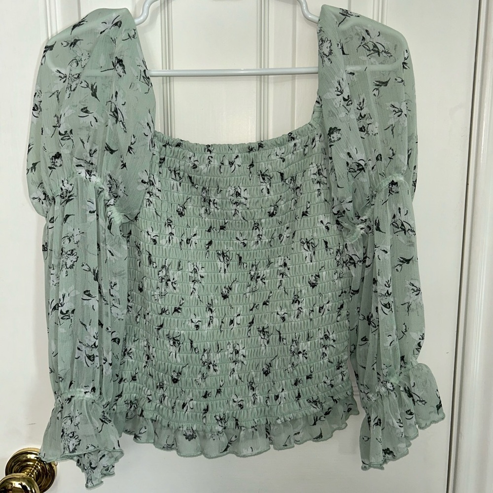 Mint Green Stretchy Top